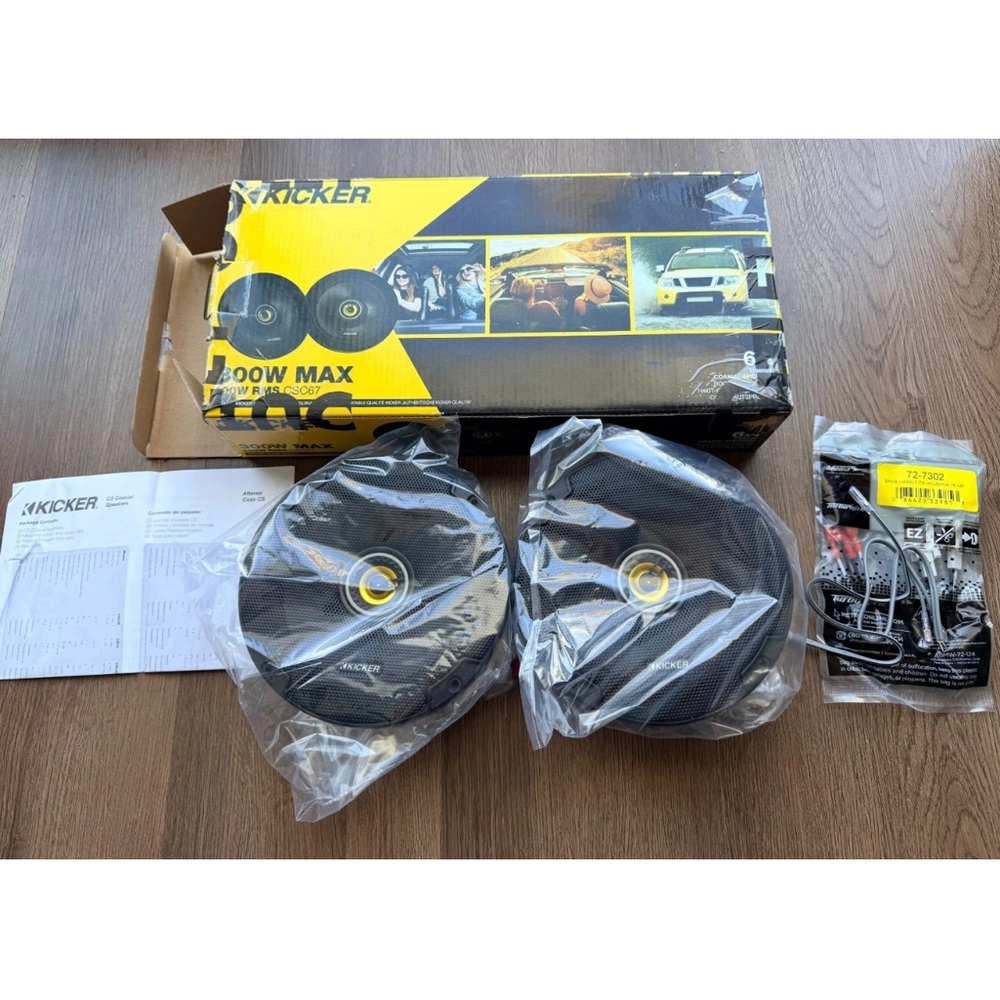 Kicker Car Audio Equalizer - Black and Yellow